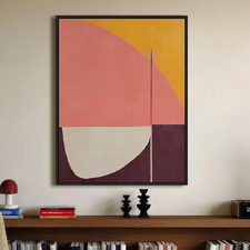 Moderne Framed Canvas Wall Art