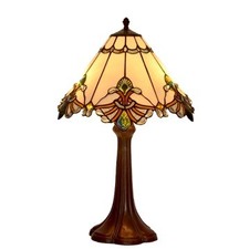 Desert Garden Stained Glass Tiffany Table Light