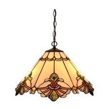 Desert Garden Glass Tiffany Pendant