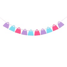 Bag Purple Bunting