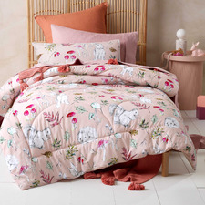Pink Story Time Cotton Comforter Set