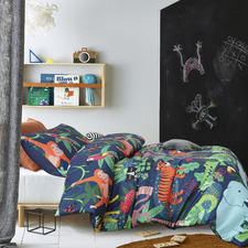 Happy Kids Rainforest Glow in the Dark Quilt Cover Set