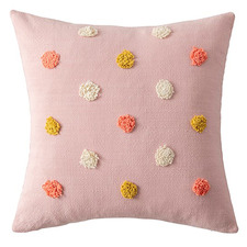 Pom Pom Cotton Cushion