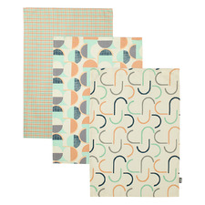 3 Piece Mari Cotton Tea Towel Set