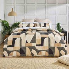 Benji Cotton Percale Quilt Cover Set