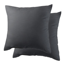 Martha Cotton-Blend European Pillowcases (Set of 2)