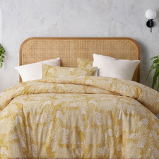 Ochre Otway Washed Cotton Quilt Cover Set