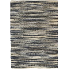 Grey Malmo Stripy Jute Rug