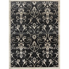 Black Arya Classic Rug