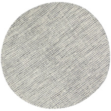 Grey Skandi Wool-Blend Round Rug