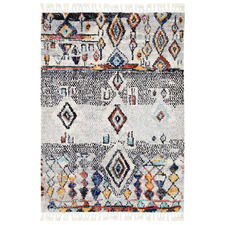 Multi-Coloured Meknes Boho Moroccan Rug