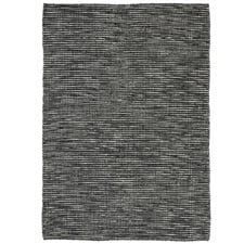 Black Skandi Wool Rug