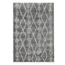 Dark Grey Zara Tribal Kasper Rug