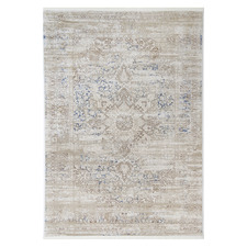 Beige Bloom Oriental Rug