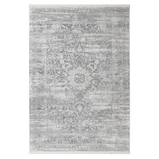 Grey Bloom Oriental Rug