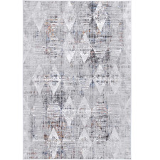 Grey Naime Power-Loomed Rug