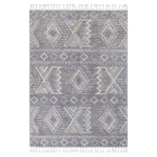 Grey Safi Boho Moroccan Rug