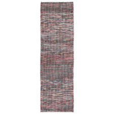 Multi-Coloured Hand-Woven Wool & Cotton Runner