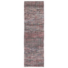 Multi-Coloured Hand-Woven Wool Runner