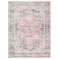 Ishana Vintage-Style Machine Washable Cotton Rug