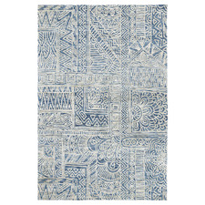 Navy Alice Hand-Tufted Rug