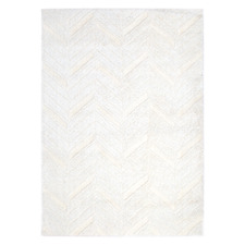 Cream Hanno Shag Area Rug