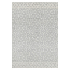 Avoca Lattice I Hand-Knotted Wool-Blend Rug