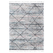 Ana Shaggy Trellis Power-Loomed Rug