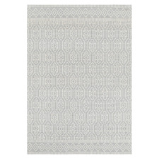 Avoca Geometric IV Hand-Knotted Wool-Blend Rug