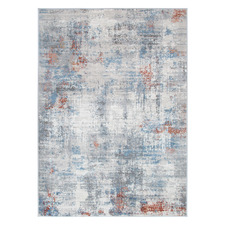 Grey & Blue Expressions Modern Rug