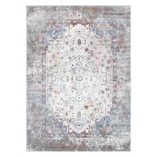 Grey & Cream Expressions Contemporary Rug