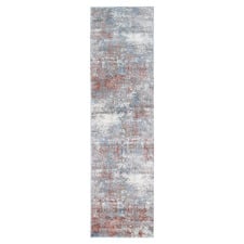 Cream & Red Expressions Modern Rug
