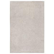 Beige Felix Charvi Hand-Tufted Wool Rug