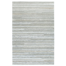 Light Ash Linear Charvi Hand-Tufted Wool Rug