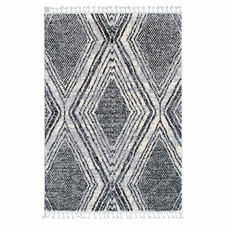 Black Myk Geometric Rug