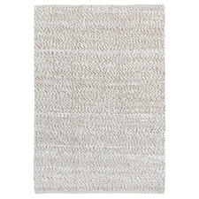 Beige Carson Hand-Braided Wool-Blend Rug