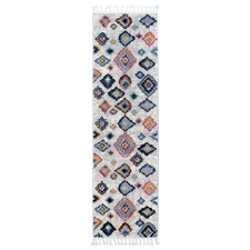 Multi-Coloured Agadir Boho Moroccan Rug