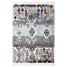 Multi-Coloured Meknes Boho Moroccan Rug