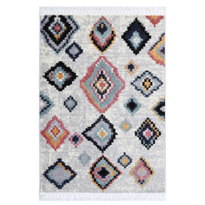 Multi-Coloured Agadir Boho Moroccan Rug