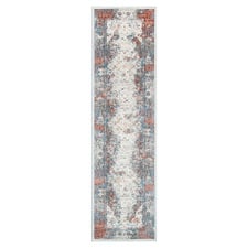 Red & Cream Nina Power-Loomed Rug