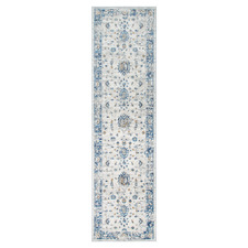 Blue Claire Power-Loomed Rug