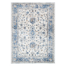 Blue Claire Power-Loomed Rug