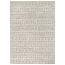 Natural Aztec-Style Flat Weave Wool-Blend Rug