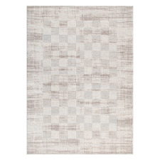 Laila Contemporary Check Rug