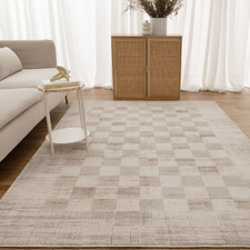 Laila Contemporary Check Runner