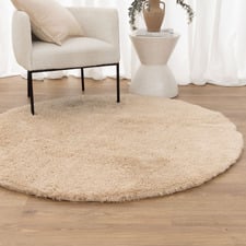Natural Lewin Round Rug