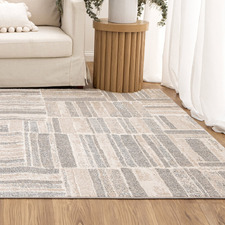 Natural Drustan Contemporary Rug