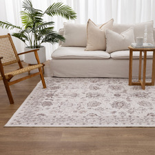 Amaya Floral Machine Washable Rug