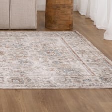 Malia Distressed Oriental Floral Rug