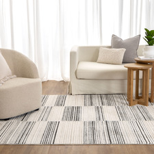 Beige & Black Noah Rug